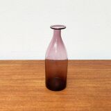 Mid-century Danish glass bottle vase, 1960s.