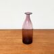 Vase en verre bouteille danois du milieu du siècle, années 1960