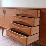Large mid-century Scandinavian sideboard made in France