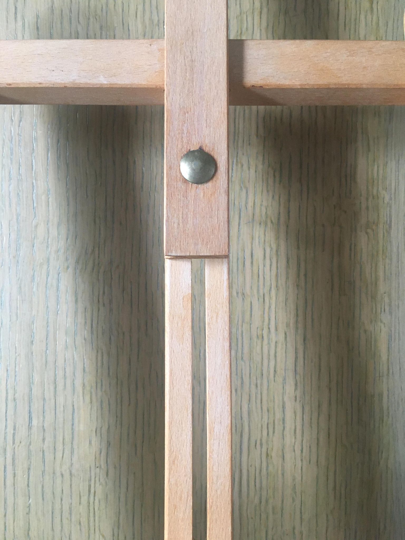 Vintage wooden table easel