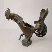 Vintage Rooster Metal Ashtray