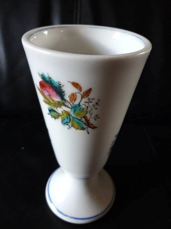 Vintage Mazagran thistle pattern porcelain from Paris 1900