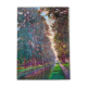 Ancien Pastel sur toile- Le Canal du midi - Signé Jean Georges FERRY