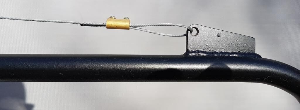 Wall light wall gallows JIB 120 black and green