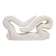 Vintage abstract art statue stone sculpture XL 'Wave'