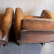 Paire de fauteuils club