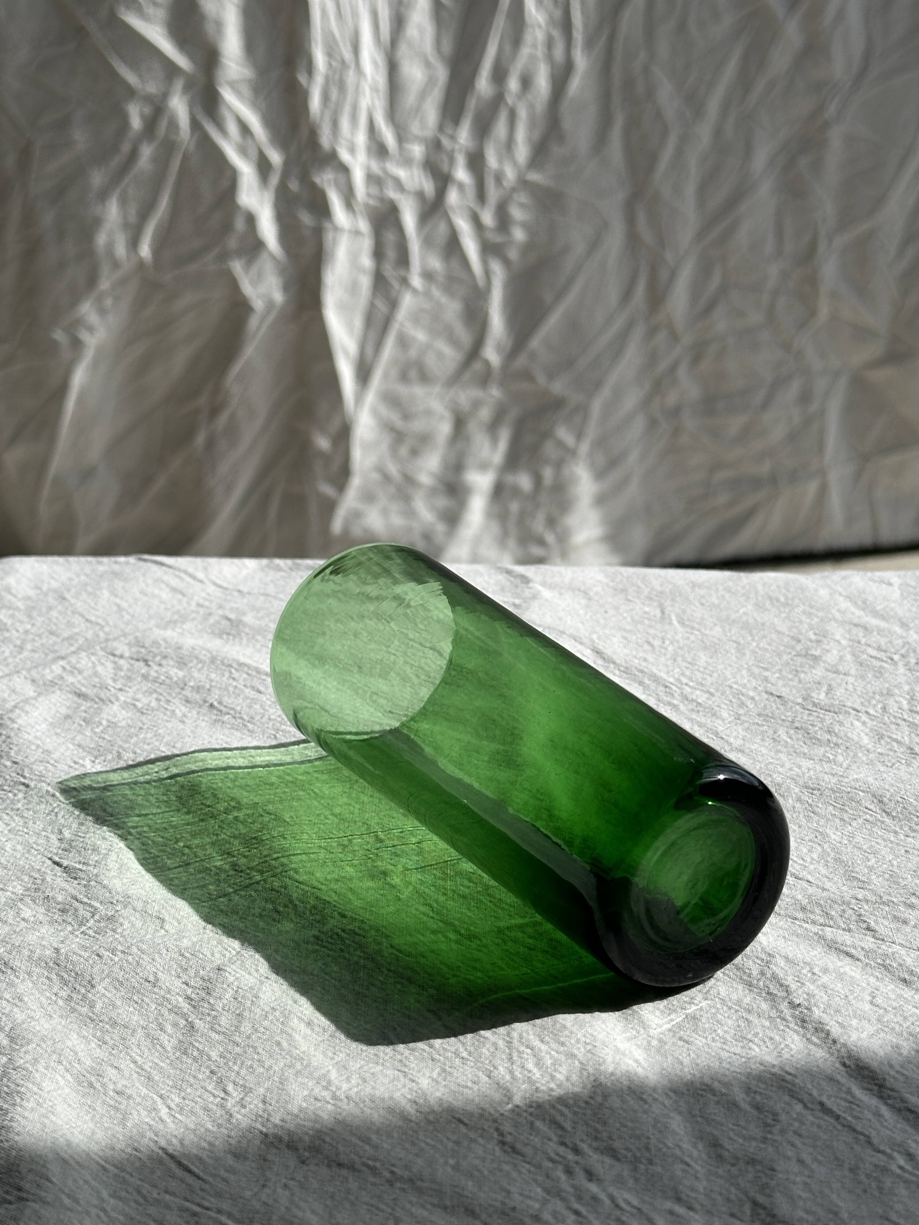 6 colored orangeade glasses