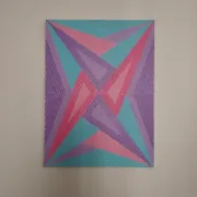 Mireille Housseau Hassid acrylic on canvas signed titled dated 2012