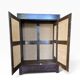 Vintage XL dark wood wardrobe/hallway furniture