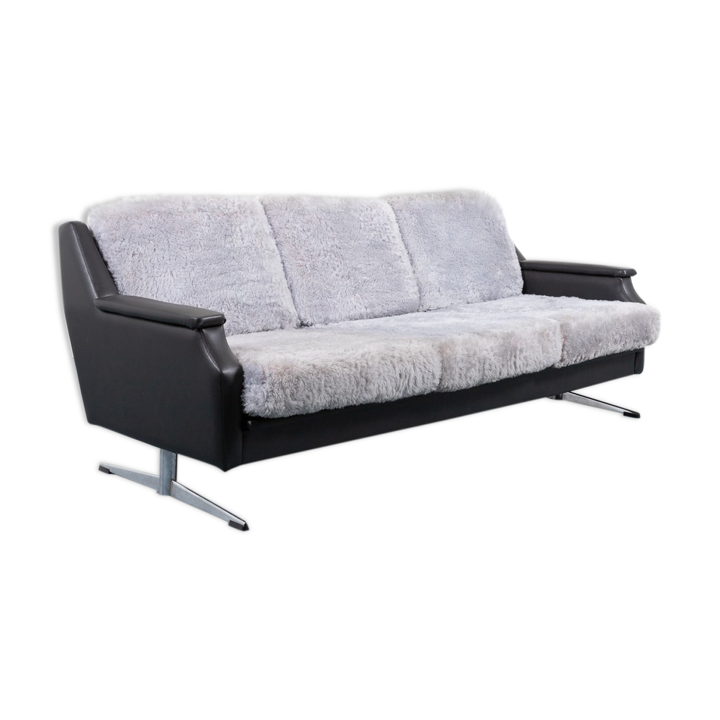 Vintage 'Plush' sofa 1960s