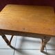 Small footrest bench in bohemian style.