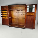 1920s Compactom Ltd gentleman’s wardrobe – fully fitted interior