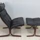 Siesta chair and footstool by Ingmar Relling for Westnova Norway - 1965