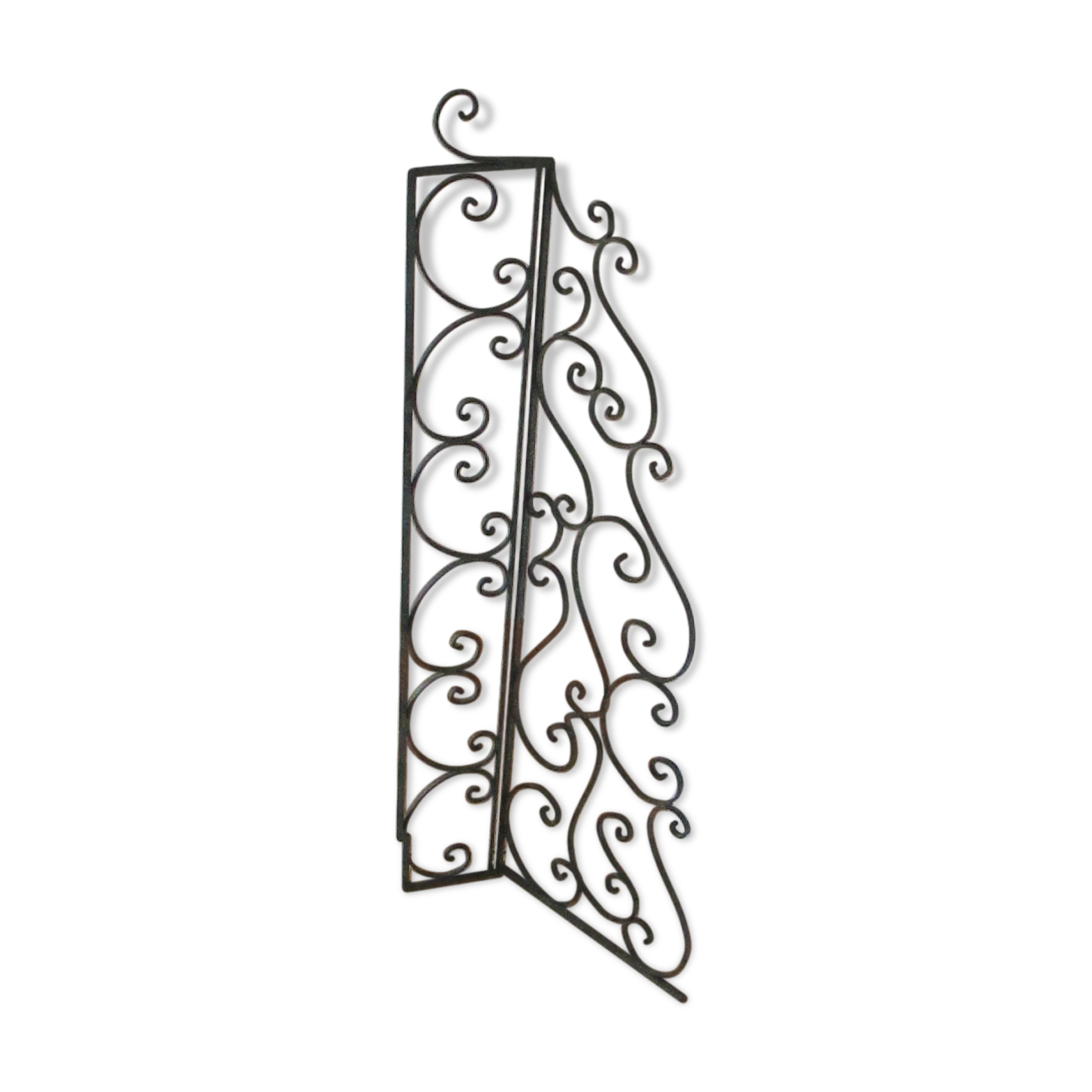 Grille en fer forgé 1930 diviseur de pièce