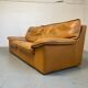 Canapé en cuir marron Roche Bobois