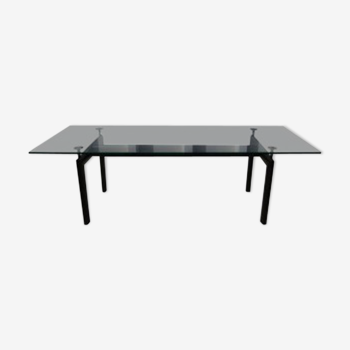 LC6 table design Le Corbusier, Cassina edition