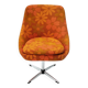 Suite de 4 fauteuils pivotants seventies