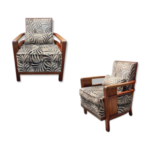 Paire de fauteuils 1930