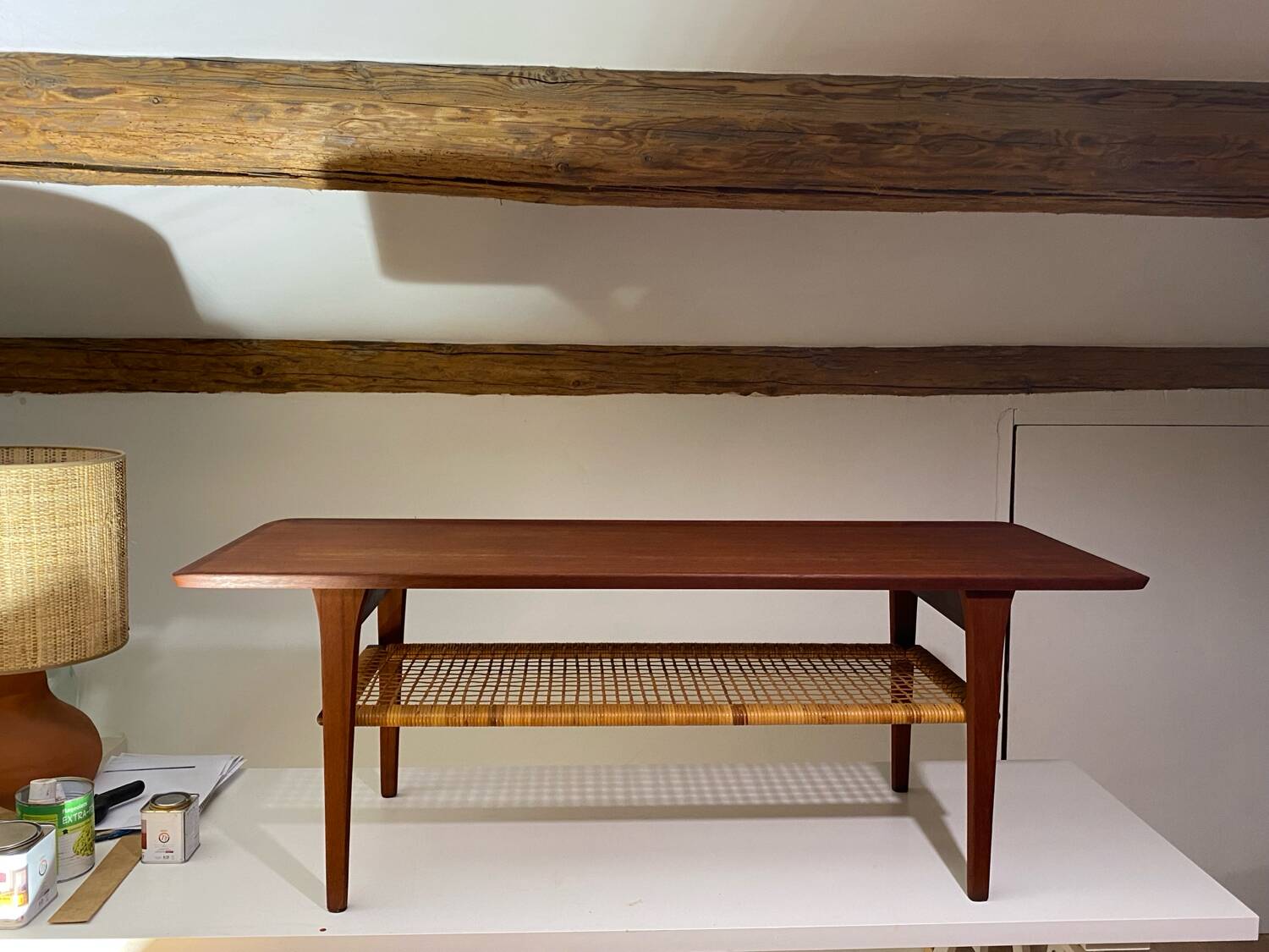 Danish teak coffee table