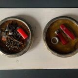 2 handmade tamegroute dishes, Morocco