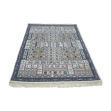 Tapis oriental laine nouée à la main motif floral 185x276cm