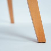 Fauteuils Sinan en cuir et en bois de hêtre