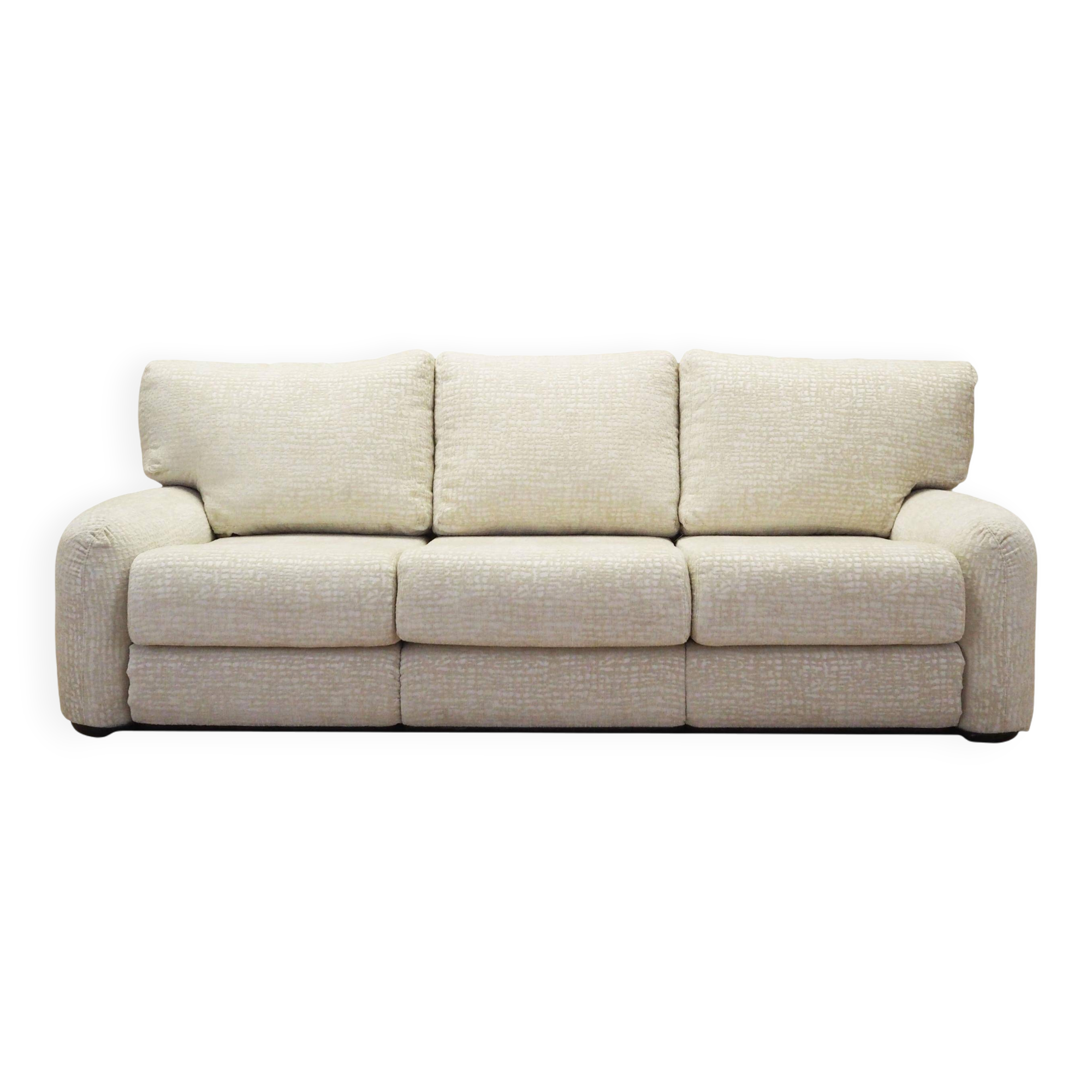 White sofa, Italian design, 1970s, manufacturer: Busnelli, designer: Arrigo