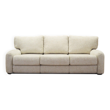 White sofa, Italian design, 1970s, manufacturer: Busnelli, designer: Arrigo
