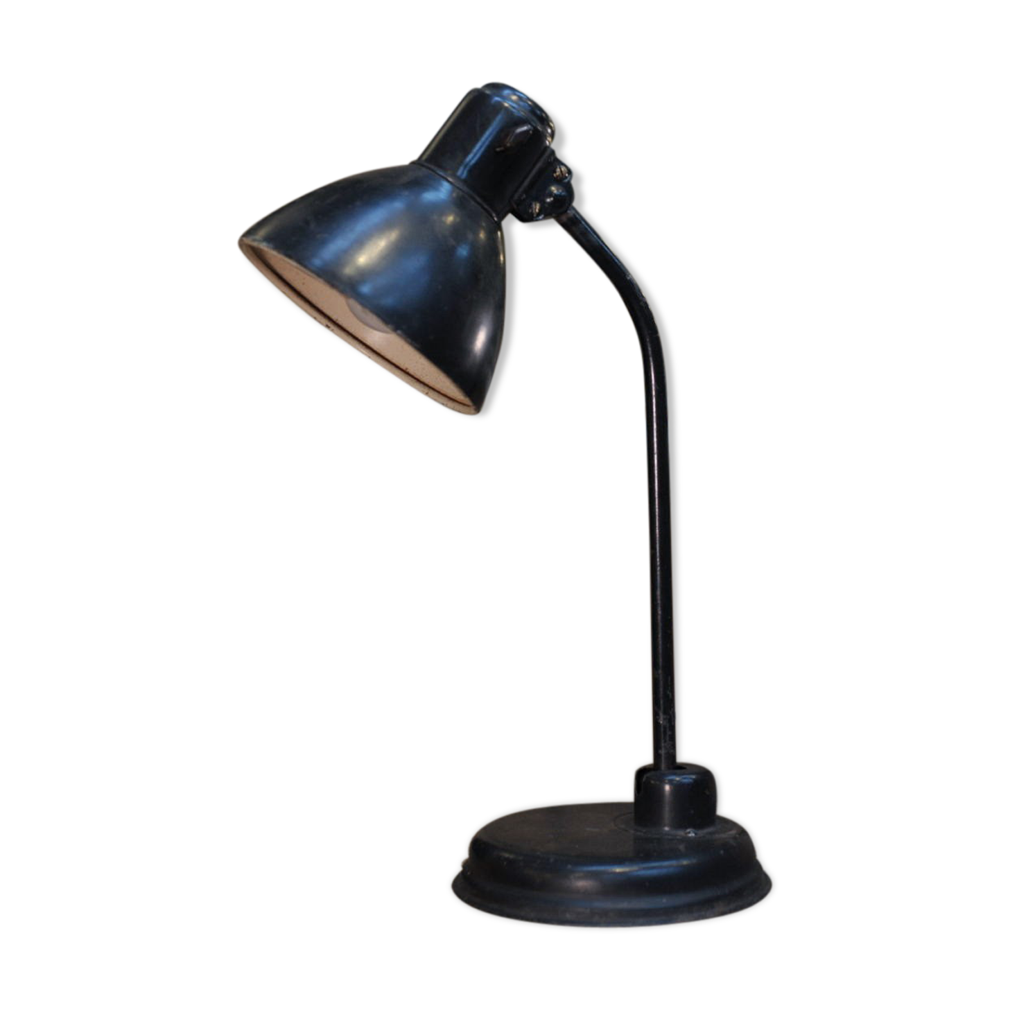 Old articulated office lamp 1950