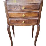 old bedside table or console with 3 drawers