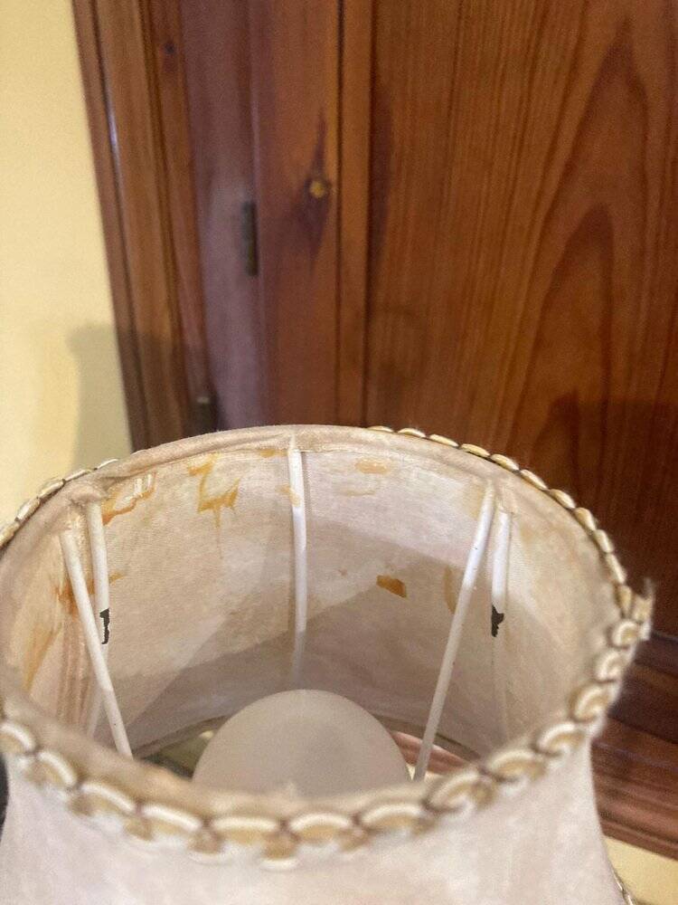 Hollywood Regency style table lamp, 1990s