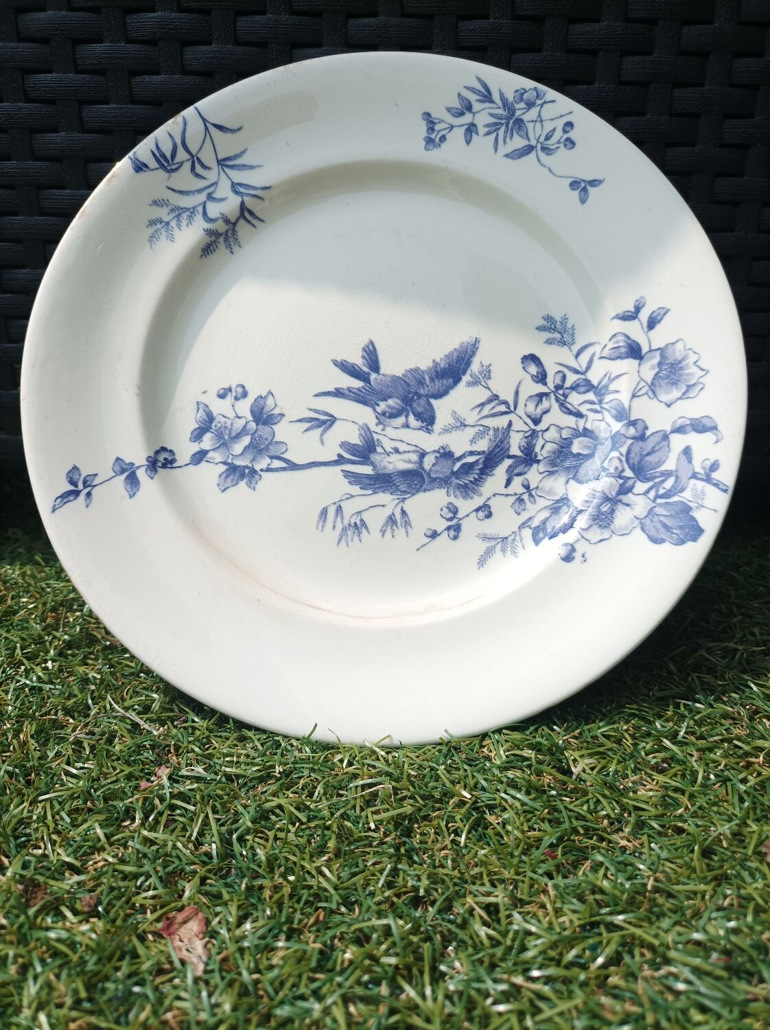 Assiette Longwy Mignon