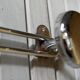 Coat rack wall vintage metal two hooks