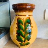 Savoyard vase in glazed ceramic