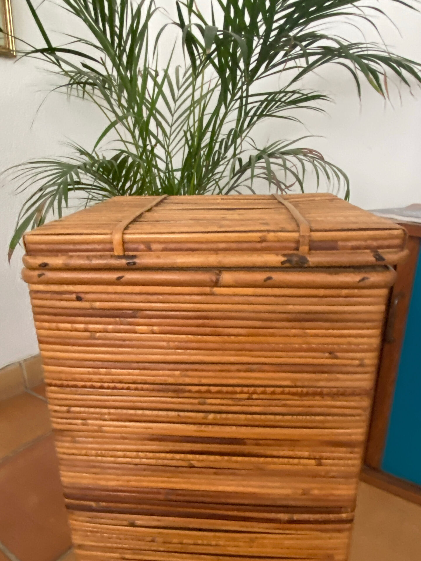 Rattan chest