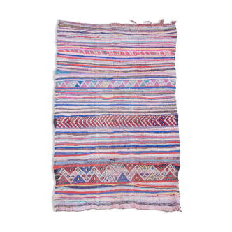 Striped berber kilim 166x273cm