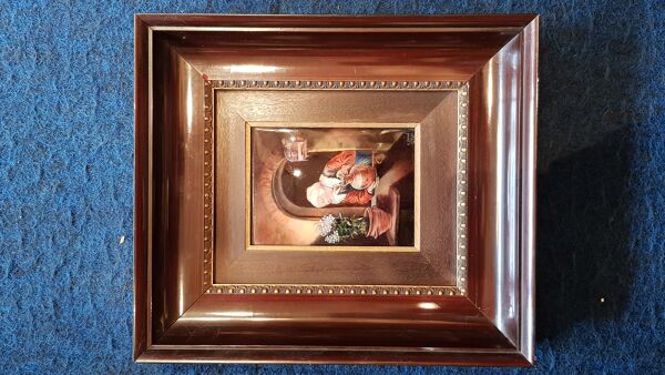 Camille fauré émail de limoges sur cuivre