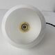 Lot 3 old hanging lamps in vintage opaline 10 cm