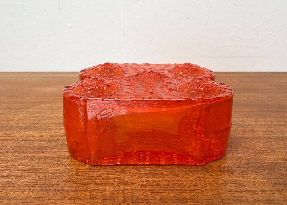 Mid-century Nebula glass vase by Nanny Still for Riihimäki Lasi, 1960s