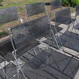 Nuova x line omli chairs by Niels Jørgen Haugesen