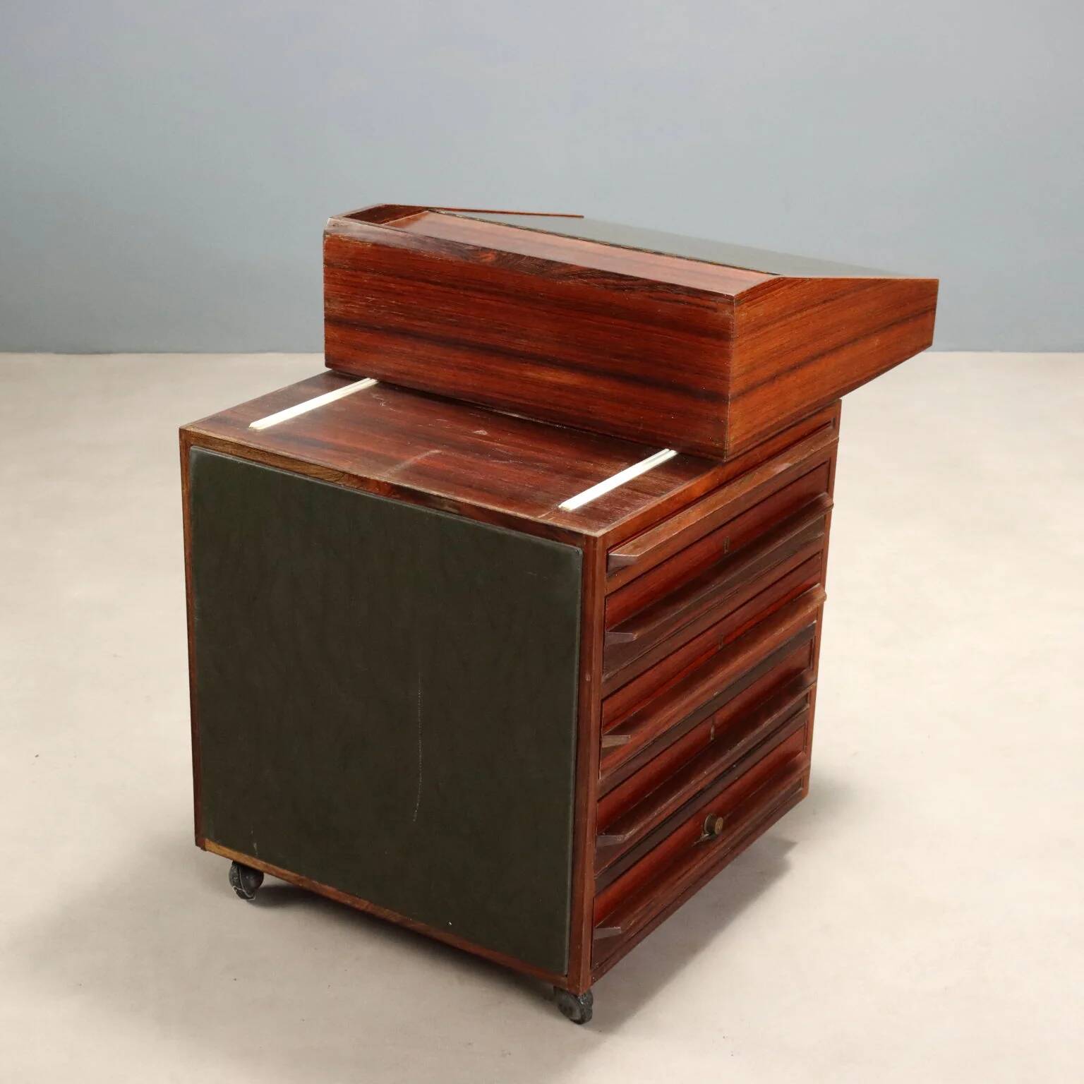 Commode avec bureau années 1960