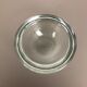 Murano heavy clear glass shell bowl, by Gino Cenedese Italy, 1960