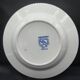6 antique plates Sarreguemines Digoin Model CAPRI blue