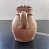 Raw stoneware pitcher