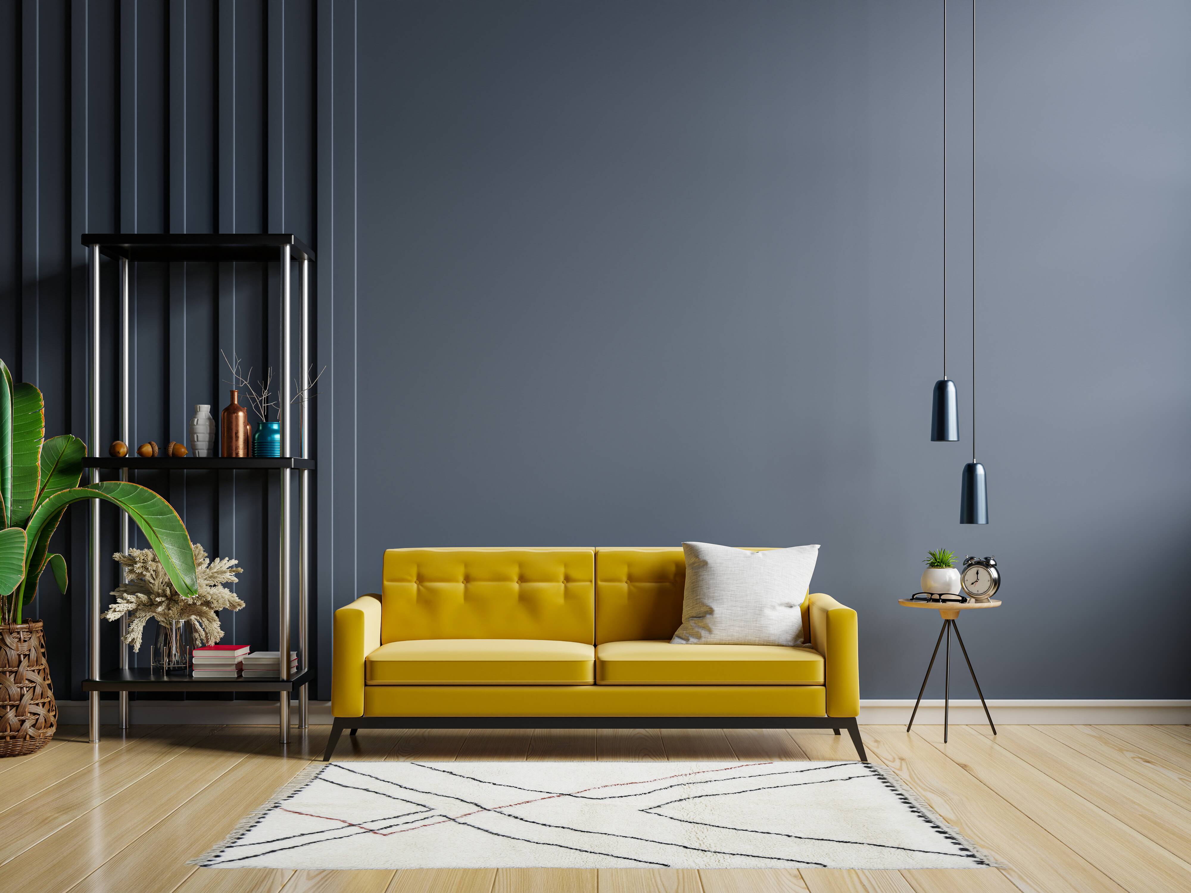 Handmade Berber carpet 245cm/184cm