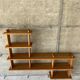 Modernist pine shelf bookcase Regain