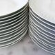 Set de 24 assiettes porcelaine fine de Limoges
