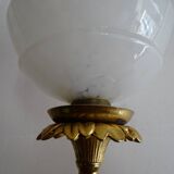 Table lamp foot bronze Art Deco style