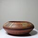Vintage pre-Columbian style handcrafted ceramic decorative bowl