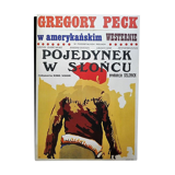 Duel in the Sun Polish poster Duel in the sun gregory Peck 60 * 80
